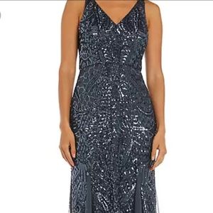 Beautiful sequin gown sz 16